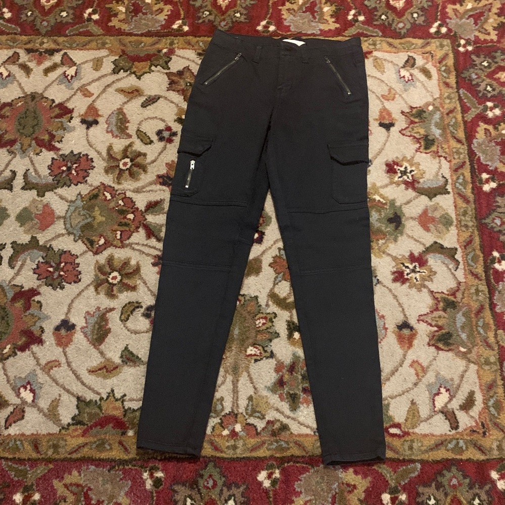 Liquid X Women's Black Cargo Jeans